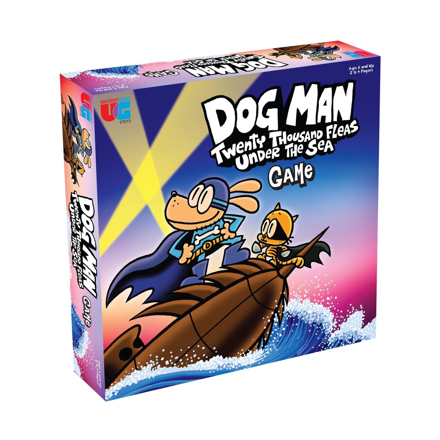 University Games, Dog Man Twenty Thousand Fleas Under The Sea Game, Based On The Book By Dav Pilkey