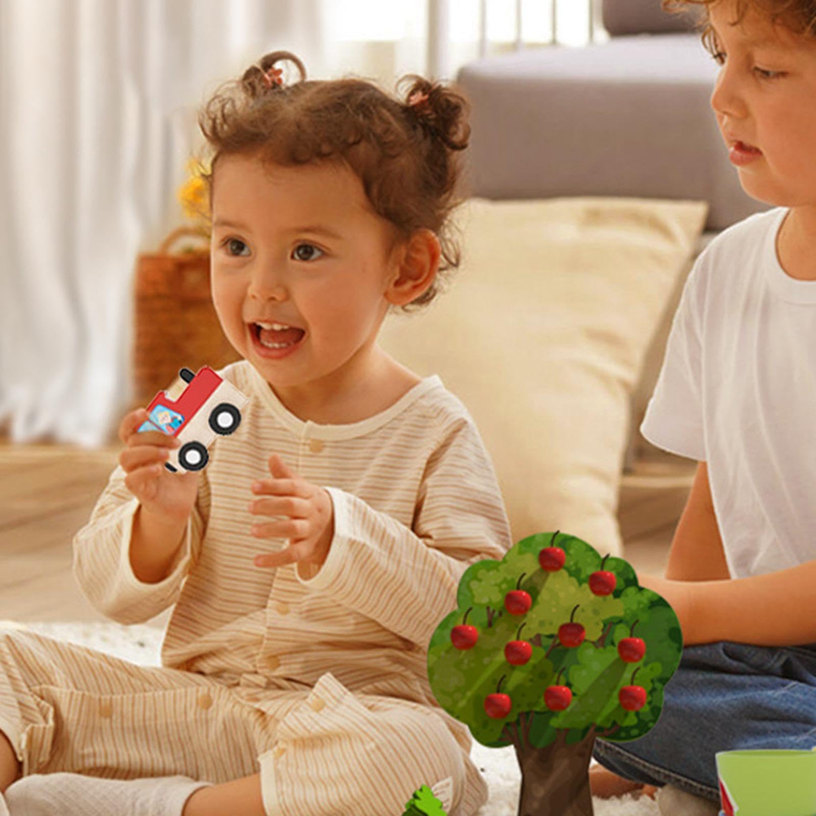 Merishopp Wooden Montessori Toys Fine Motor Skill Toys For Children Girls Boys| Baby Learning Toy | Infant Activity Toy | Sensor