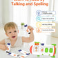 Zikaquqi Spelling&Talking Flash Cards For Toddlers 3-8 Years Old - Speech Therapy With 107 Sight Words - Sensory Toys For Kids W