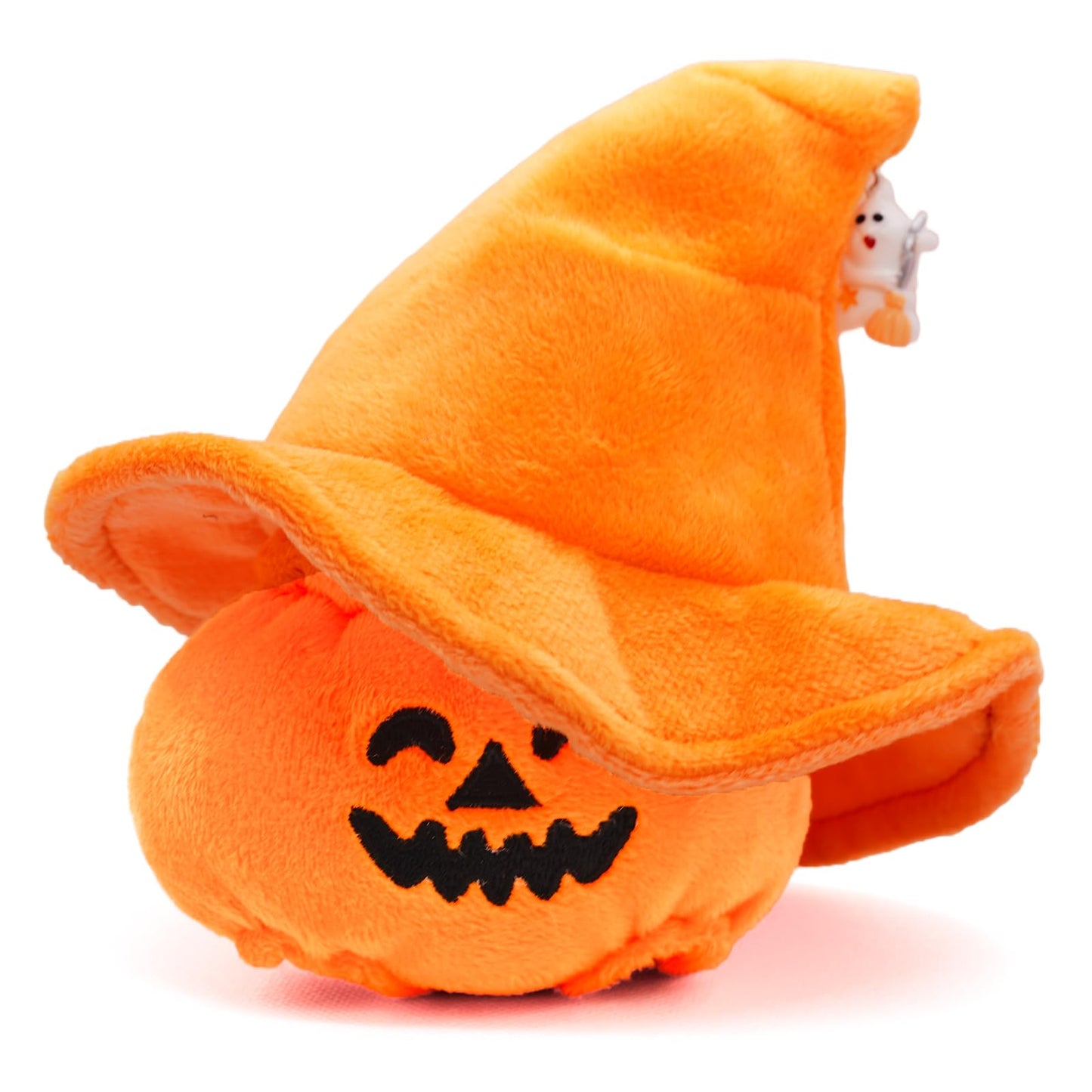 Doll Clothes for 17cm Doll  enhanced Handmade Special Style 2 Piece Set Including Pumpkin Outfit and Witch Hat for Halloween Dressed High-End Dolls Accessories for Play & Display - (Pumpkin Hat)