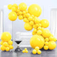 PartyWoo Yellow Balloons - 100 pcs in Various Sizes (5" to 36") - Rubber for Birthday, Wedding, Party Decorations - Model 4711100078160
