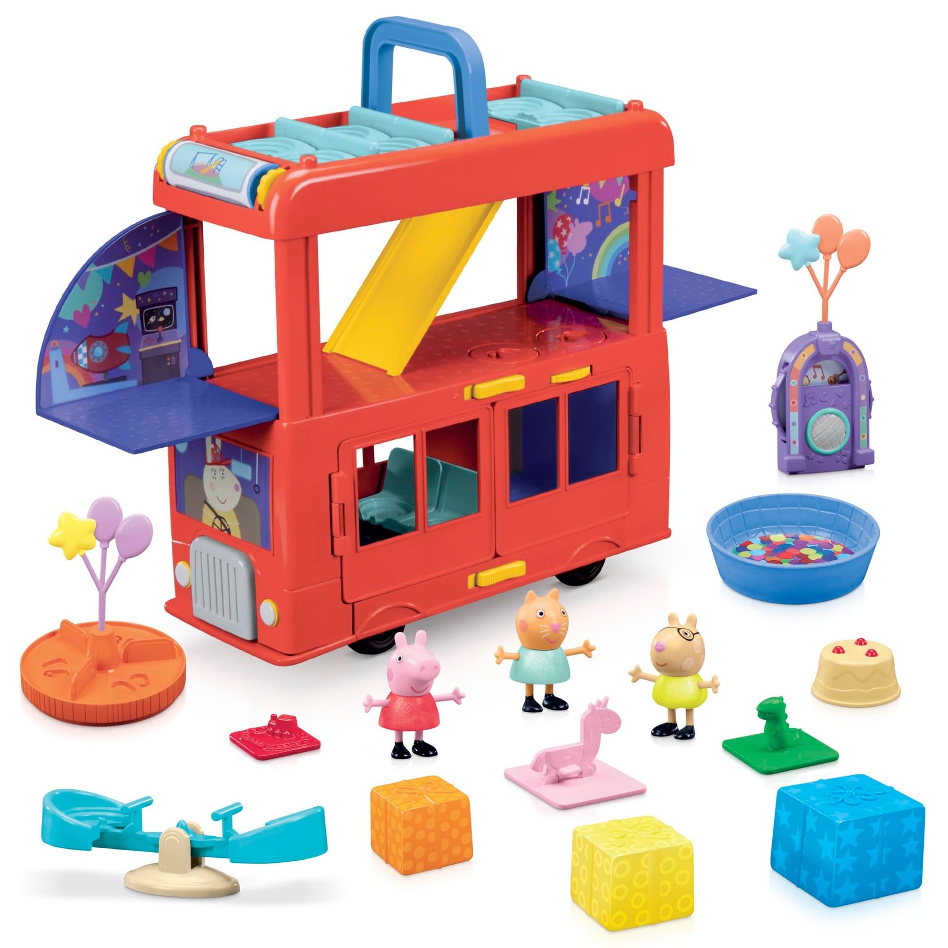 Peppa Pig F88815S1 PEP PEPPAS 2-in-1 Party Bus