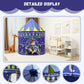 Prince Tent Boys Large Playhouse Kids Castle Play Tent Toy For Children Indoor And Outdoor Games, 53'' X 42'' (Hxd)