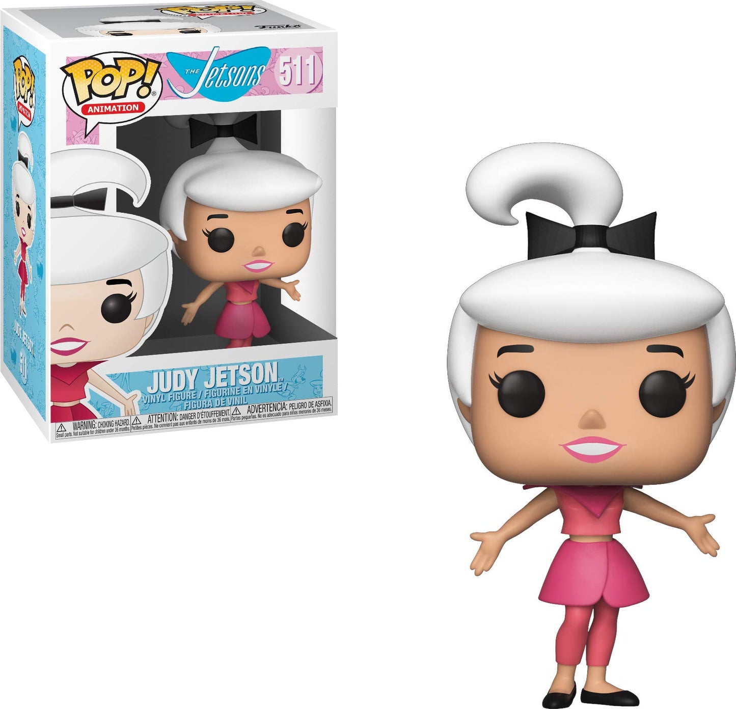 Funko Pop! Animation The Jetsons Judy Figure, Multicolor, Model 35526, Plastic Material
