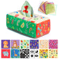 Urmywo Baby Tissue Box Toy, Montessori Baby Toys For 6-12 Months 1 Year Old Boy Girl, Soft Crinkle Sensory Toys For Infant Toddlers, Stocking Stuffers, Baby Boy Girl Gifts