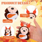Soulchen 36 Pcs Mini Fall Thanksgiving Stuffed Animal Bulk Small Thanksgiving Day Plush Animals Soft Tiny Autumn Pumpkin Turkey