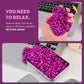 Magnetic Ferrite Putty Rocks,Rose Red More Than 600 Weak Magnetic Smooth Ferrite Pebbles, Magnet Rock Desk Toys And Time-Killer