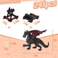 Lovestown 241Pcs Medieval Dragon Toy Set, Assembled Castle Toys Knight Warrior Figures Medieval Knights For Kids Birthday