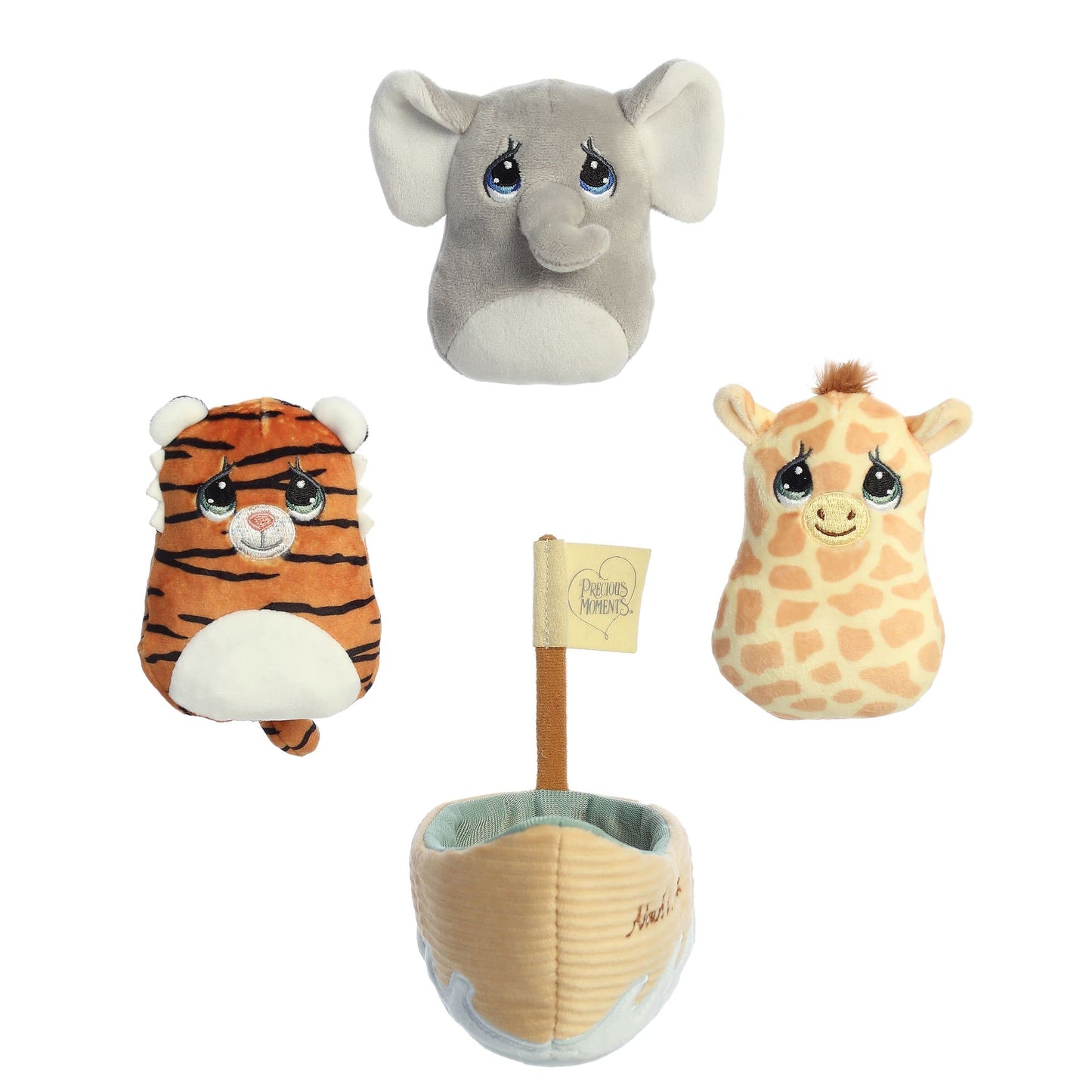 Aurora® Inspirational Precious Moments™ Noah'S Ark Playset Stuffed Animal - Cherished Memories - Enduring Comfort - Multicolor 6 Inches