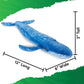 Real Planet Blue Whale Blue 46 Inch Realistic Soft Plush