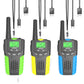 Kids Walkie Talkies Rechargeable 3 Pack,Long Range Walky Talky For Family Games Outdoor Hiking Camping,Mini Small Walkie Talkie