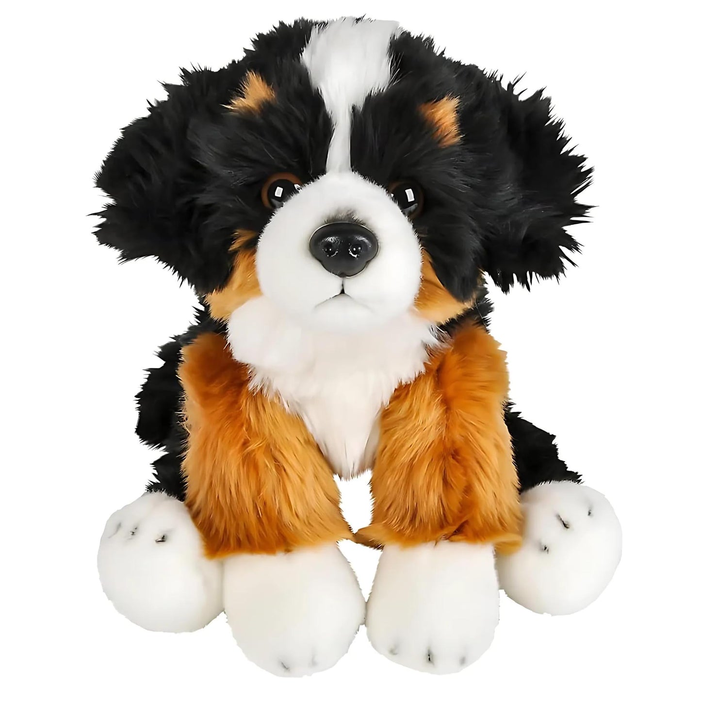 Forest & Twelfth 12'' Stuffed Bernese Mountain Dog Plush, Heirloom Collection Stuffed Animal, Premium Materials, Best Gift For K