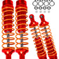 Arrcat Rc Shocks Upgrade Parts For 1/10 Senton 4X4 Granite Vorteks Bigrock Typhon 3S Rc Truck,4Pcs Full Aluminum Front Rear Big 