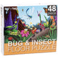 World of Bugs And Insects - 48 Pieces Floor Puzzle