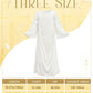 Toulite 3 Pcs Angel Costume For Woman Girls White Angel Gown With Headband And White Wing Nativity Costume For Christmas(39.37 I