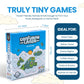 Envy Born Games Confusing Lands Board Game | Travel Size, Multi-colored, Easy to Learn, 1-2 Players, Ages 12+