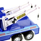 PowerTRC Police Tow Truck Toy for Boys Ages 3-5 | 13 inch Push & Go Realistic Friction Powered Wrecker with Working Winch Adjust