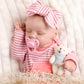 Jirachi Lifelike Reborn Baby Dolls Girl, 18-Inch Full Body Soft Vinyl Sleeping Realistic Newborn Baby Dolls Anatomically Correct