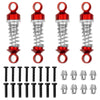 4Pack Vgoohobby 1/28 Shock Absorber Damper Suspension Shocks Upgrade Parts Compatible with WLtoys 1/28 284131 K979 K989 K999 RC