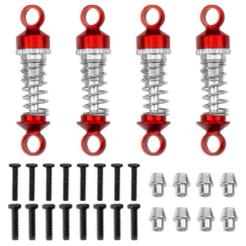 4Pack Vgoohobby 1/28 Shock Absorber Damper Suspension Shocks Upgrade Parts Compatible with WLtoys 1/28 284131 K979 K989 K999 RC 