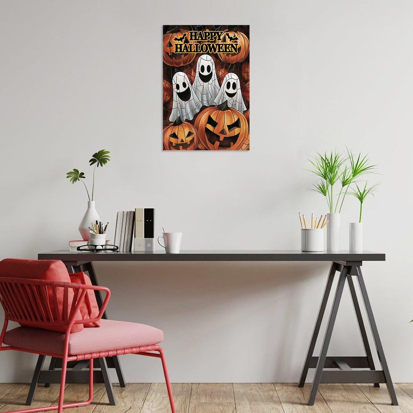 Great Jigsaw Puzzles for mature-themeds 300 Pieces Happy Halloween Ghost Pumpkin Puzzles for mature-themeds Toys Gift Family Decoration Kids Puzzle
