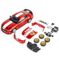 TGRCM-CZ 1/42 Ford Mustang Car Model, Take Apart Assembled Car, DIY Car Model kit Educational Building Toys, Children's Gifts, C