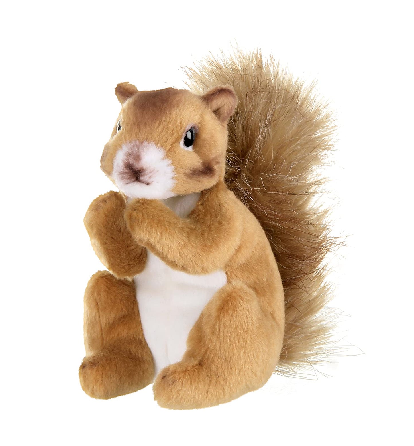 Bearington Collection Copper Plush Squirrel Stuffed Animal, 7 Inch