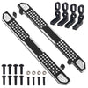 Vgoohobby Aluminum Side Pedal Step Foot-Plate Pedal Running Board Compatible With Traxxas Trx4 Defender Bronco 1/10 Rc Crawler C
