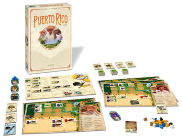 Ravensburger Puerto Rico 1897 Board Game - Strategic Play for Ages 12+, Enhanced Art & Storyline, Expanded Content, Multicolor