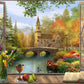 Vermont Christmas Company Autumn Church Jigsaw Puzzle 550 Piece