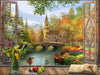 Vermont Christmas Company Autumn Church Jigsaw Puzzle 550 Piece