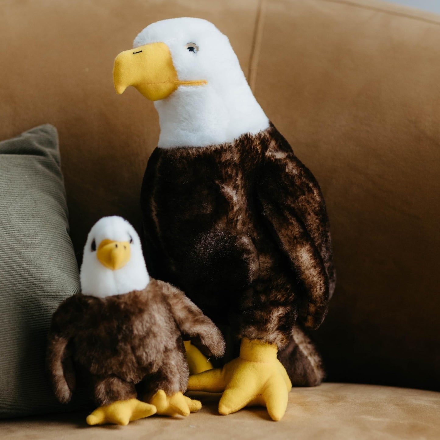 The Petting Zoo Bald Eagle Stuffed Animal, Gifts For Kids, Wild Onez Zoo Animals, Bald Eagle Plush Toy 12 Inches