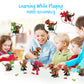 FREE TO FLY Dinosaur Toys Gifts for 3 4 5 6 7 8 Year Old Boys: Stem Dinosaur Toy for Kids 3-5 Girls Toddler Building Learning Ed