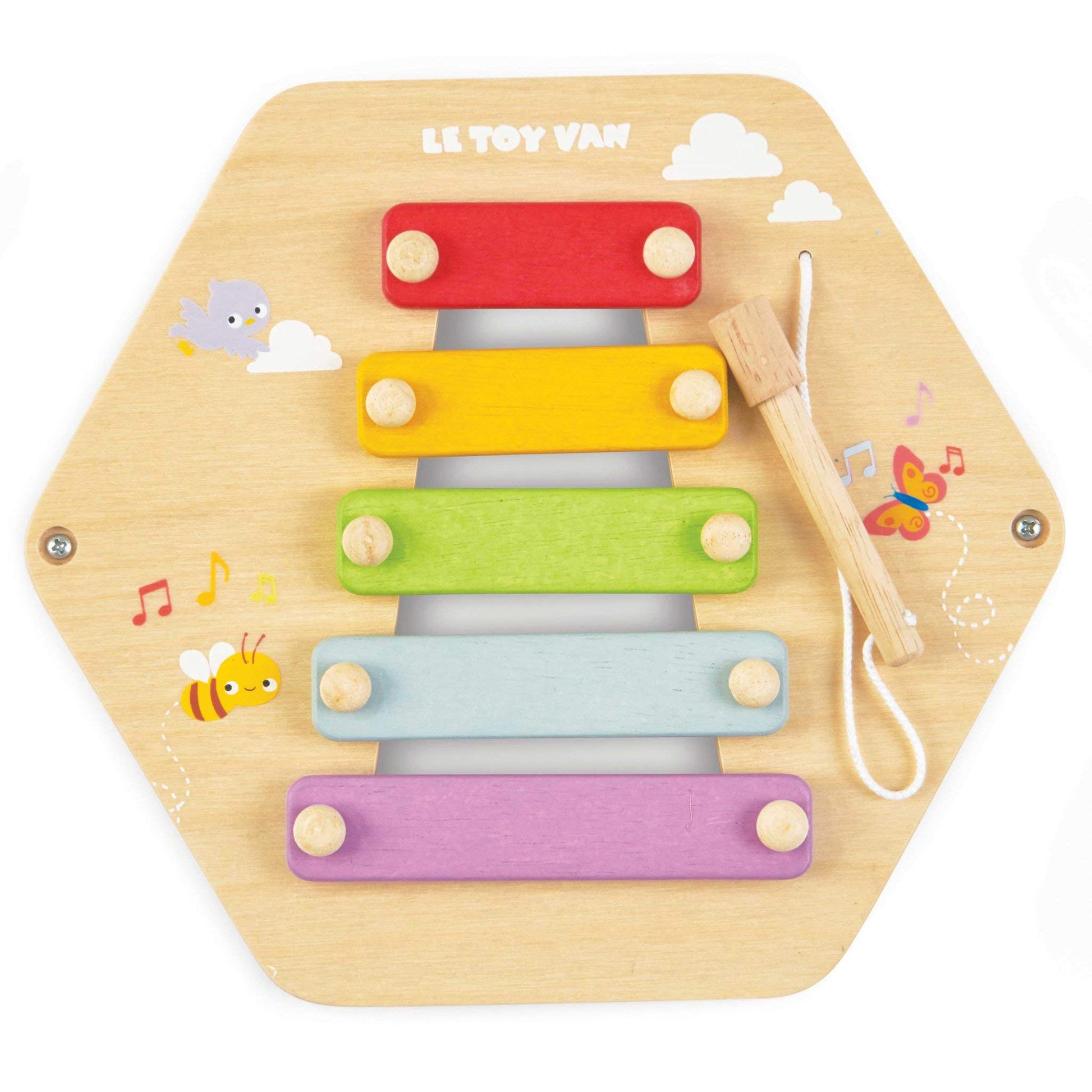 Le Toy Van Xylophone Activity Tile enhanced Wooden Toys for Kids Ages 18 Months & Up
