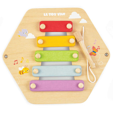 Le Toy Van Xylophone Activity Tile enhanced Wooden Toys for Kids Ages 18 Months & Up