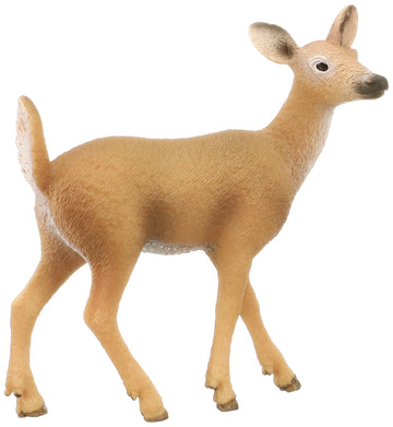 Schleich 14710 White-Tailed Doe Toy Figure, Multicolor