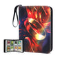 400 Pockets Trading Card Binder For Mtg/Ygo/Tcg Cards,Portable Waterproof Card Storage Bag With Removable Sleeves, Card Book For