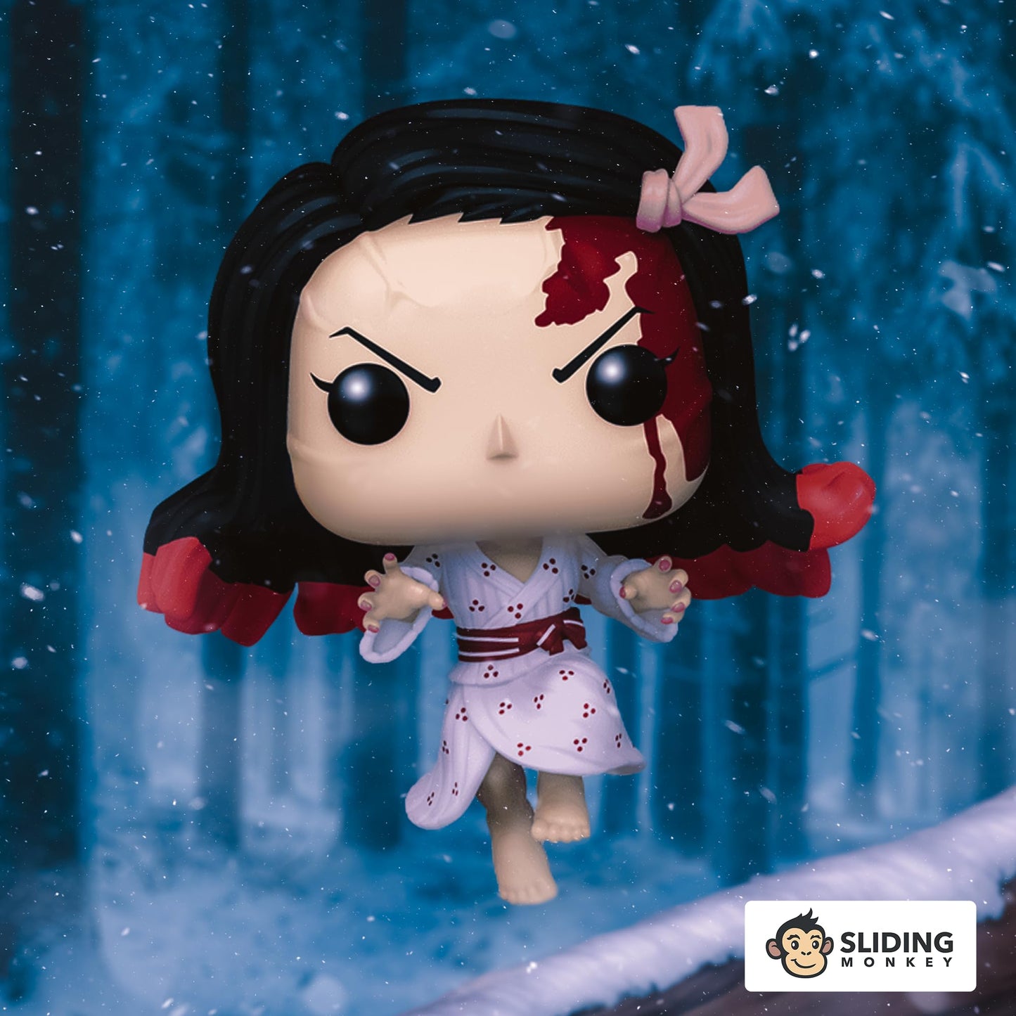 Funko Pop! Animation: Demon Slayer - Exclusive Multicolor Vinyl Figure (Nezuko Se #1397 Pink Kimono)