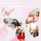 Movdyka Crystal Butterfly Decor Figurines Gifts For Women, Pink Glass Butterfly Craft Desk Office Dcorations Table Centerpieces,