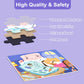 Astaron Magnetic Puzzles For Toddlers, 12-16-25 Pieces Hairdresser/Doctor/Chef Learning Magnet Puzzles For Road Trip, Educational Travel Toys Car Plane Activities For Kids, Kids Birthday Gifts