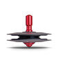 Plexity Labs Ufo Tops - Height 611 - Metal Spinning Top - Inspired By The 1986 Soviet Union Ufo Incident - Black Titanium Ufo Bo