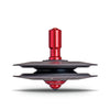 Plexity Labs Ufo Tops - Height 611 - Metal Spinning Top - Inspired By The 1986 Soviet Union Ufo Incident - Black Titanium Ufo Bo