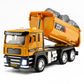 NOVAFUSION Dump Truck Toys for Boys 3-5 Year Old,Dump Truck Toy Metal Diecast Cab,Pull Back Toy Dump Trucks Construction Vehicle