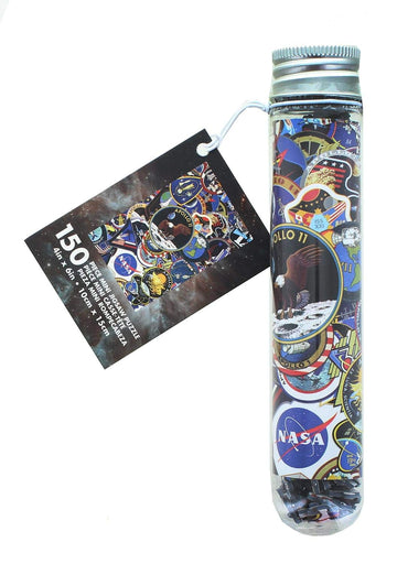 Nasa Mission Logoso 150 Piece Mini Jigsaw Puzzle In Tube