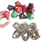 ZOKCY (Pack of 10 Pcs) Plastic Spinning Lattu with Thread for Kids/lattoo Toy for/Plastic Spinning Lattu with Thread/Traditional