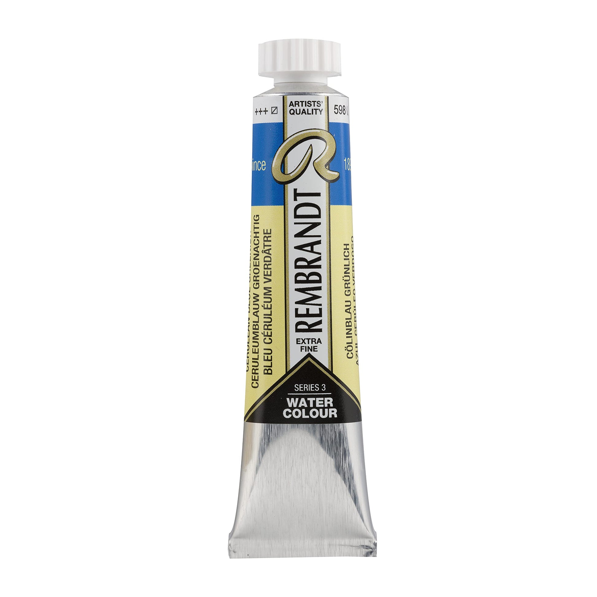 Rembrandt Watercolour Tube 20 ml Cerulean blue greenish 598 (05045980)