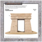 Battlefield In A Box - Forgotten City Pharaoh'S Gate (Bb903)