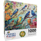 Cross & Glory - Birdsong In Bloom - 1000 Piece Jigsaw Puzzle For Adults | Audubon Birds | Perfect For Nature Lovers