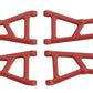RPM 73469 Front and Rear A-Arms for The Helion Animus 18SC-18TR, Red