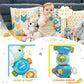Tendccy Baby Montessori Sensory Teething Toys For 3-6 6-12 Months, Food Grade Baby Teether, Newborn Infant Rattle Toys, Learning